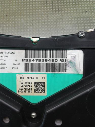 Cuadro Instrumentos Peugeot 307 Break / SW (S1)(04.2002->06.2005) foto 3