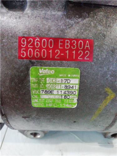 Compresor Aire Acondicionado Nissan Pathfinder (R51)(01.2005->) foto 3