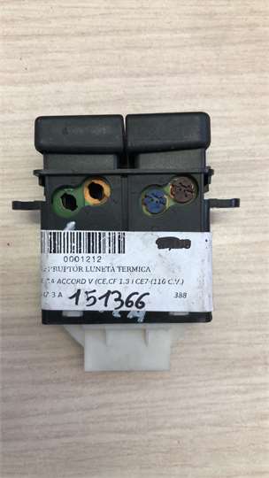 Interruptor luneta térmica Honda Accord Berlina (CC/CE)(1992->) foto 3