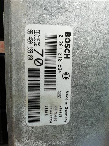 centralita peugeot 206 1998 20 hdi 90