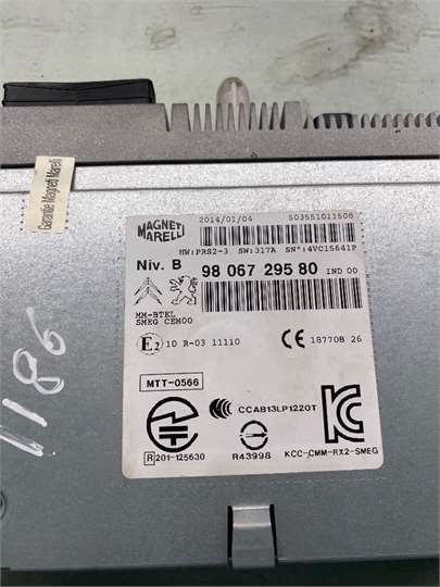Radio / Cd Peugeot 2008 (03.2013->) foto 4