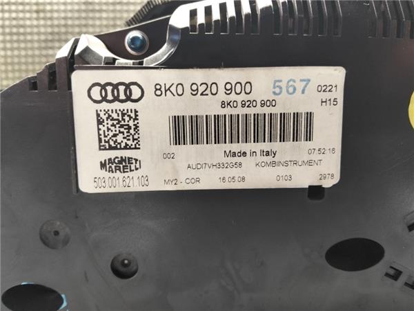 Cuadro Instrumentos Audi A4 Berlina (8K2)(2008->) foto 4