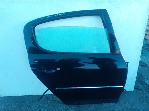 puerta trasera derecha peugeot 407 (2004 >) 1.6 confort [1,6 ltr.   80 kw hdi fap cat (9hz / dv6ted4)]