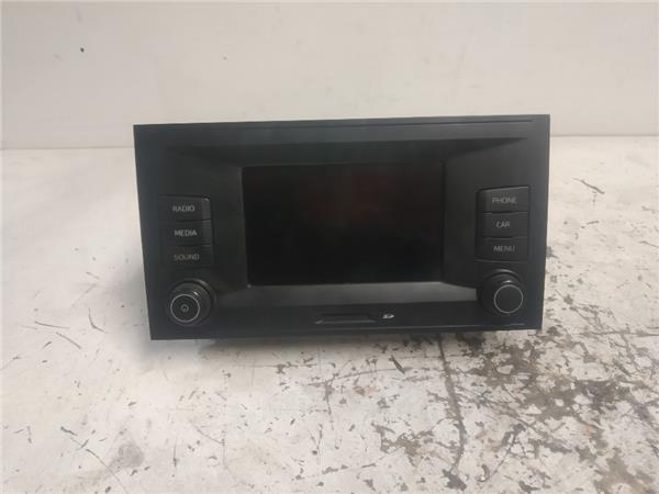 radio / cd seat leon st 5f8 (10.2013 >) 2.0 style [2,0 ltr.   110 kw tdi]