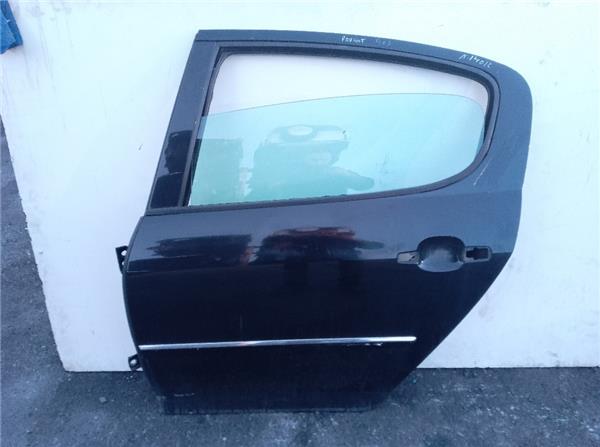 puerta trasera izquierda peugeot 407 (2004 >) 1.6 confort [1,6 ltr.   80 kw hdi fap cat (9hz / dv6ted4)]