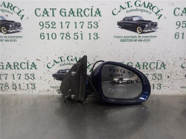 retrovisor electrico derecho volkswagen passat berlina (3c2)(2005 >) 2.0 tdi