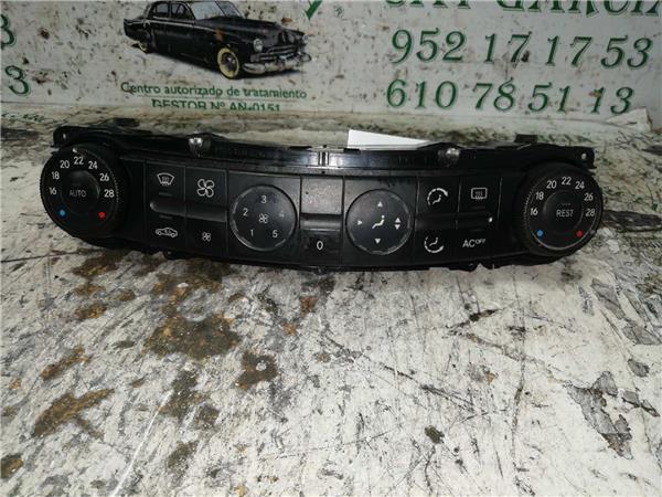 mandos climatizador mercedes clase e  berlina 2.2 cdi (150 cv)