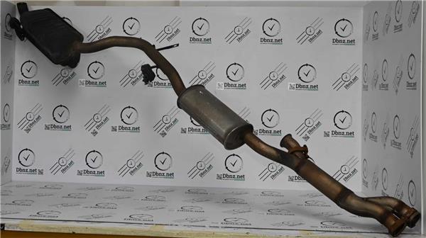 silenciador trasero mercedes benz clase s bm