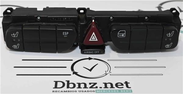 interruptor luces emergencia mercedes benz cl