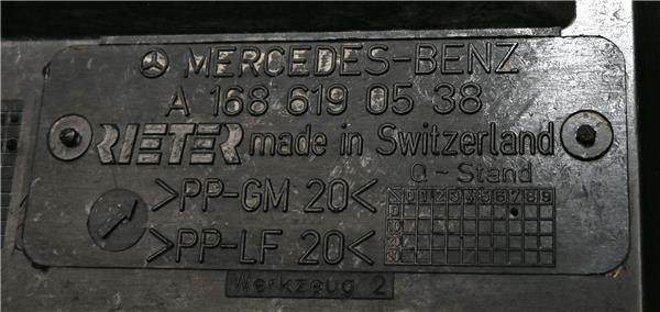 panel antiruido trasero derecho mercedes benz