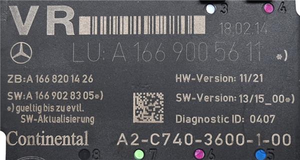 centralita cierre puerta delantera izquierda