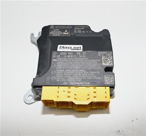 centralita airbag mercedes benz clase c bm 20