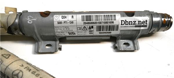 airbag cortina delantero derecho mercedes ben