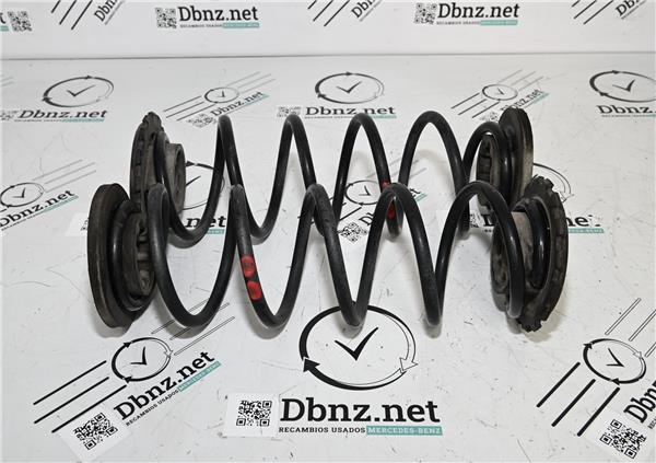 muelle derecho suspension trasera mercedes be