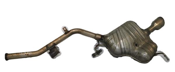 tubo escape trasero mercedes benz clase r bm