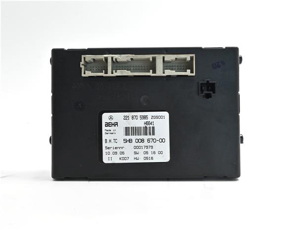 unidad climatizador mercedes benz clase s bm