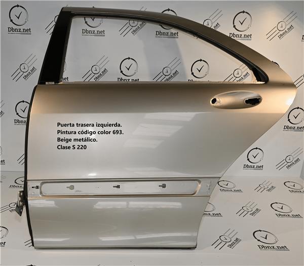 puerta trasera izquierda mercedes benz clase
