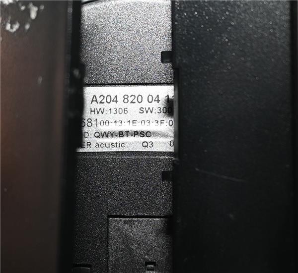 telefono mercedes benz clase c bm 204 berlina