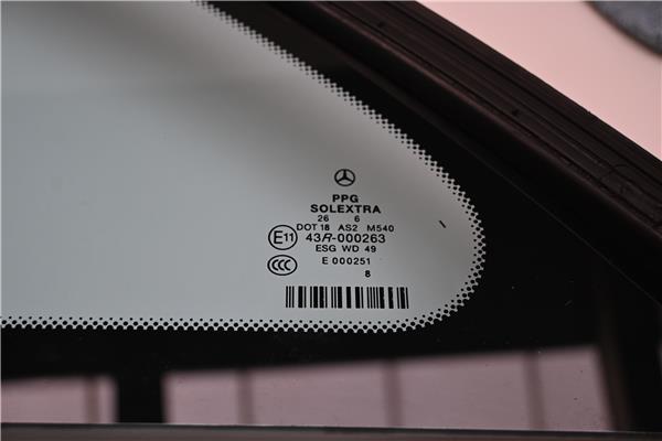 luna fija puerta trasera izquierda mercedes b