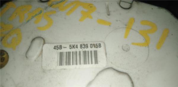 cerradura puerta trasera izquierda volkswagen golf vi (5k1)(10.2008 >2012) 1.4 advance [1,4 ltr.   90 kw 16v tsi (1390 cm3)]