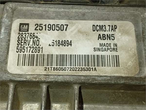centralita chevrolet captiva 2006  22 vcdi lt