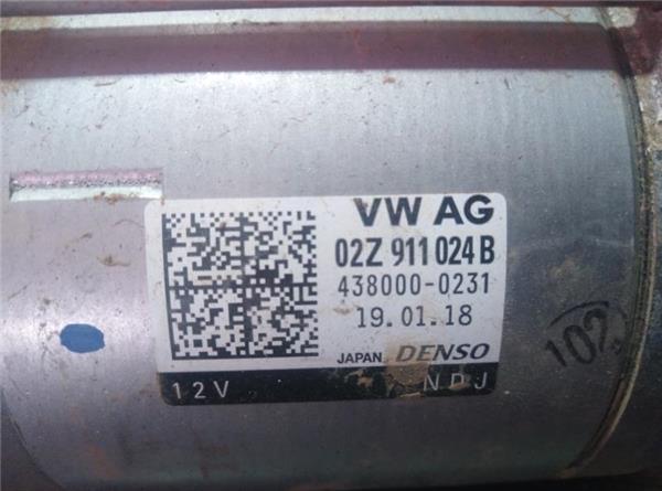 motor arranque audi q2 (gab)(07.2016 >) 1.6 #untaggable edition [1,6 ltr.   85 kw tdi]