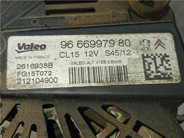 alternador peugeot 5008 092009 16 access 16