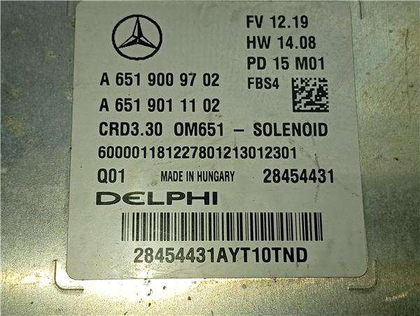 centralita mercedes benz clase gla bm 156 032