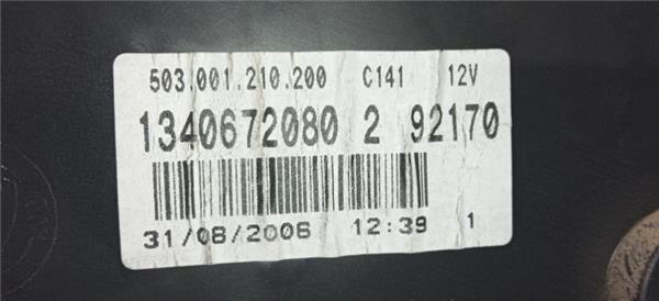 cuadro instrumentos fiat ducato autobús (250) 2.0 d 115 multijet
