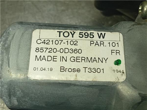 elevalunas electrico delantero izquierdo toyo