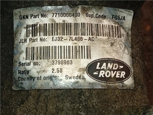 grupo diferencial delantero land rover discov
