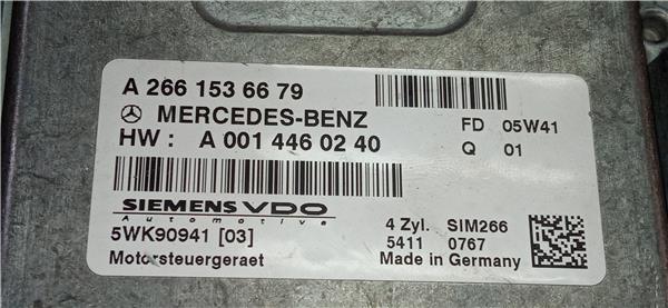 centralita mercedes benz clase a bm 169 06200