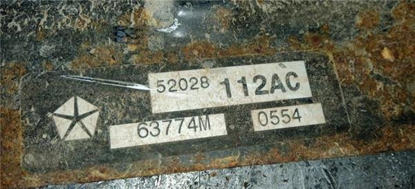 radiador agua jeep wrangler (yj)(1988 >) 2.5 [2,5 ltr.   89 kw cat]