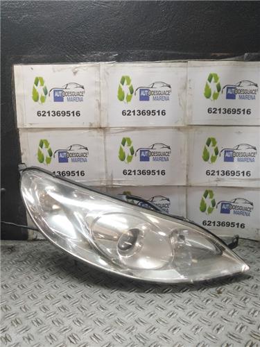 faro delantero derecho peugeot 407 (2004 >) 2.0 premium [2,0 ltr.   100 kw 16v hdi fap]