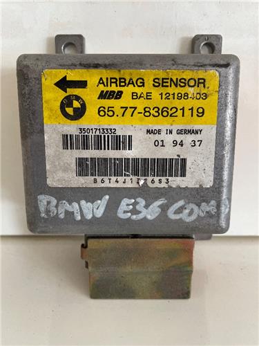 centralita airbag bmw serie 3 compacto (e36)(1994 >) 1.7 318tds [1,7 ltr.   66 kw turbodiesel cat]