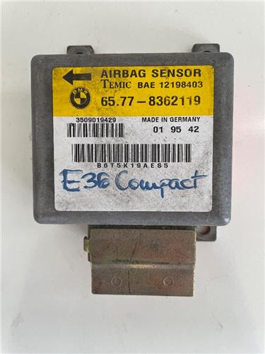 centralita airbag bmw serie 3 compacto (e36)(1994 >) 1.7 318tds [1,7 ltr.   66 kw turbodiesel cat]