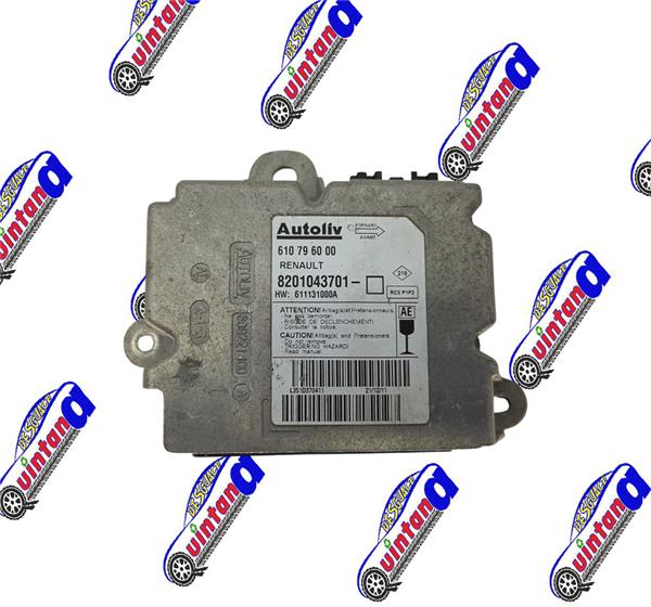 centralita airbag renault clio 15 3 fase 2