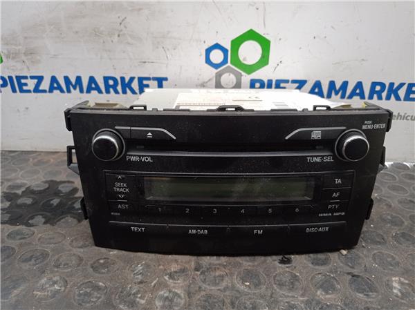 radio cd toyota auris e15 102006 14 active 1