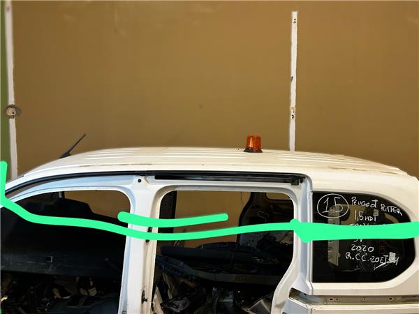 despiece completo peugeot rifter (06.2018 >) 1.5 active standard [1,5 ltr.   75 kw blue hdi fap]