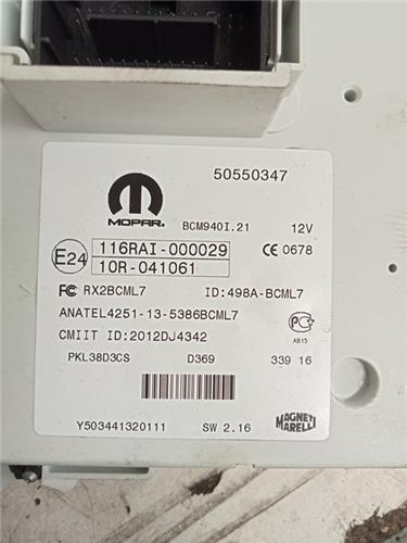 caja reles alfa romeo giulietta 191 16 jtd ca