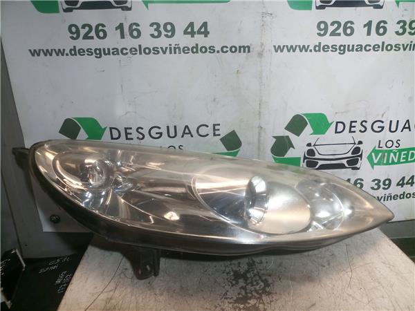 faro delantero derecho peugeot 407 (2004 >) 1.6 sr confort [1,6 ltr.   80 kw hdi]