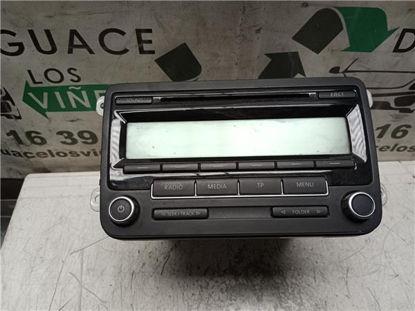 radio / cd volkswagen passat berlina (3c2)(2005 >) 2.0 advance [2,0 ltr.   81 kw tdi]