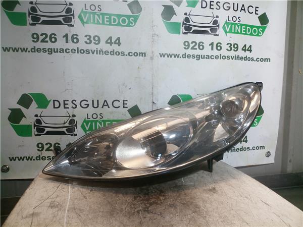 faro delantero izquierdo peugeot 407 (2004 >) 2.0 st confort [2,0 ltr.   100 kw 16v hdi cat (rhr / dw10bted4)]