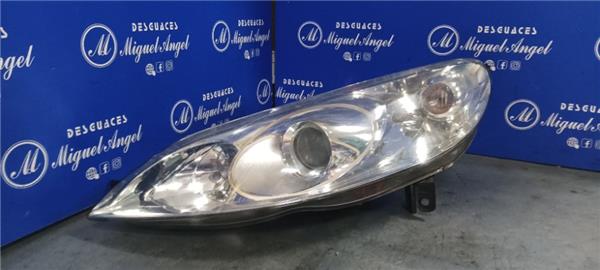 faro delantero izquierdo peugeot 407 (2004 >) 2.0 premium [2,0 ltr.   100 kw 16v hdi fap]