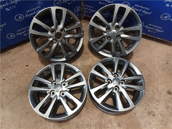 juego llantas toyota yaris p13 2014 10 activ