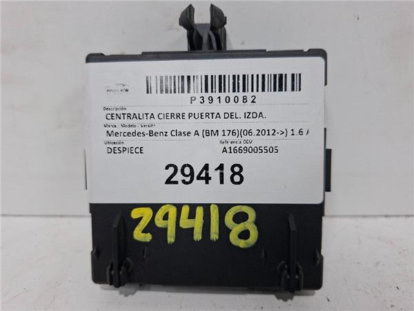 centralita cierre puerta delantera izquierda