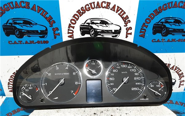 cuadro completo peugeot 407 (2004 >) 2.0 st confort [2,0 ltr.   100 kw 16v cat (rfn / ew10j4)]