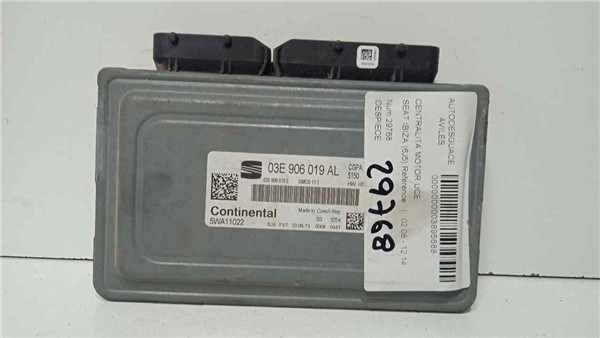 centralita motor uce seat ibiza berlina 6j5 0