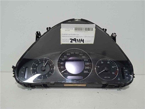 cuadro completo mercedes benz clase e bm 211