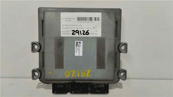 centralita motor uce peugeot 407 2004 20 st